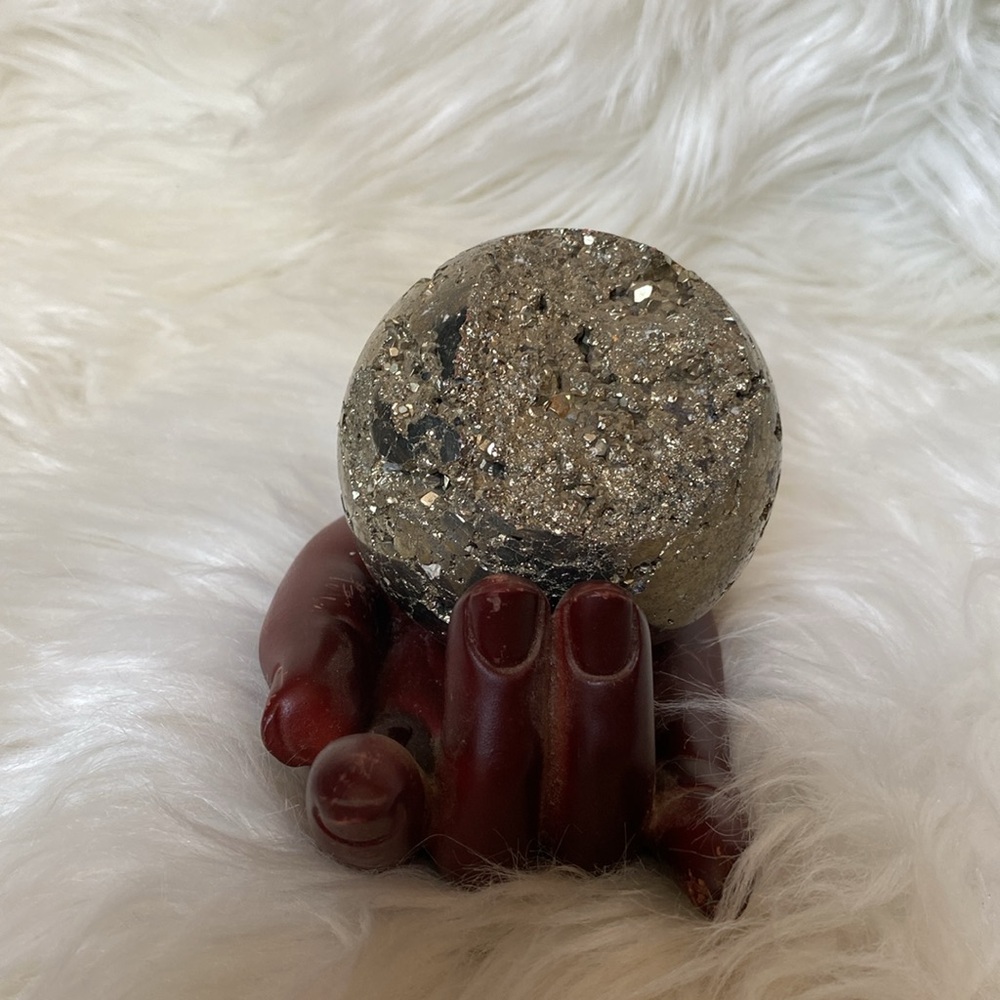 Pyrite sphere - Picture 5 of 6